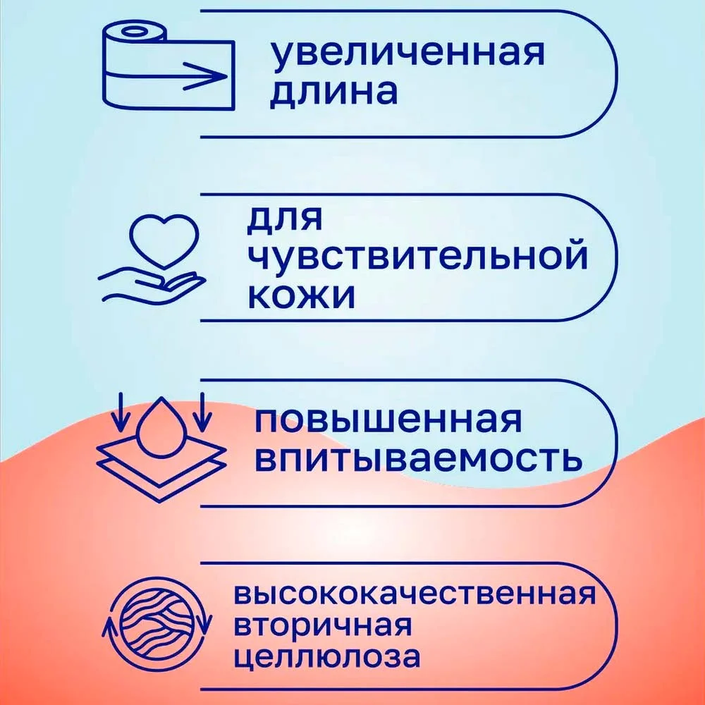 Бумага туалетная 3-слойная Veiro Softy белая 12 шт